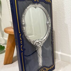 Disney Silver and Blue Handheld Mirror